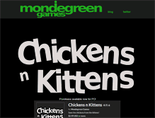 Tablet Screenshot of mondegreengames.com